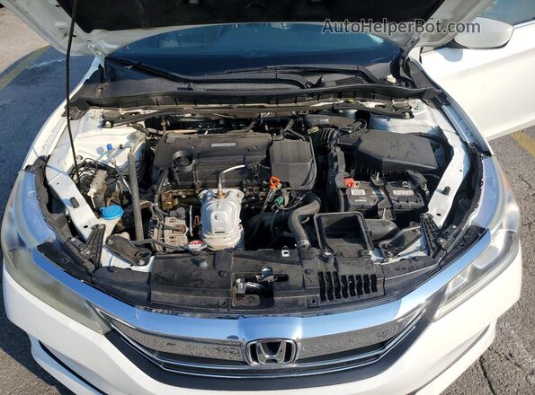 1HGCR2F10HA053030 2017 HONDA ACCORD Белый Вид подкапотного пространства