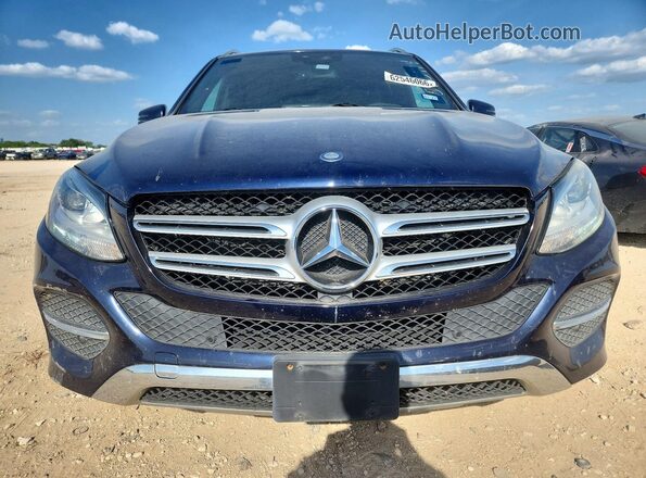 4JGDA5JB6GA681289 2016 MERCEDES-BENZ GLE Blue Widok z tyłu