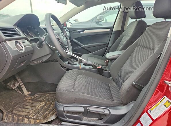 1VWAT7A33GC012050 2016 VOLKSWAGEN PASSAT Maroon Вид панелі приладів