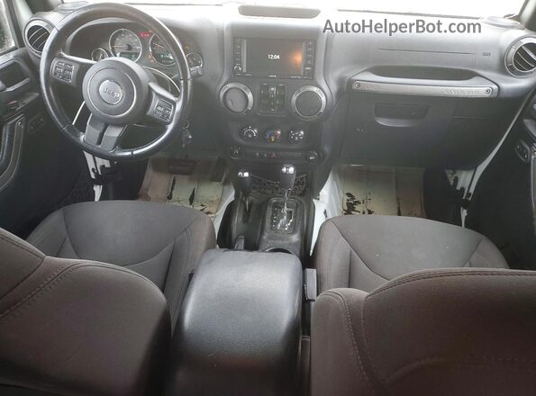 1C4HJWDG0GL287035 2016 JEEP WRANGLER White Vista del cuadro de instrumentos
