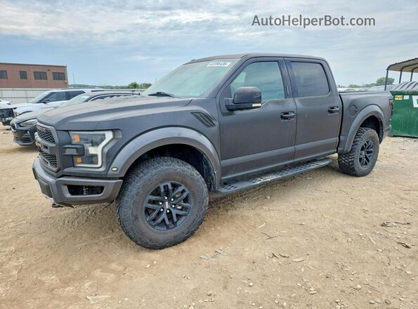 1FTFW1RGXHFA22420 2017 FORD F150 Black Задня ліва чверть