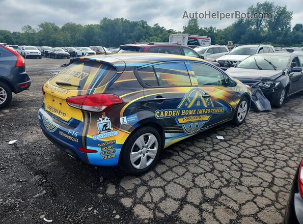 KNAFK5A83G5548669 2016 KIA FORTE Желтый Передняя правая четверть