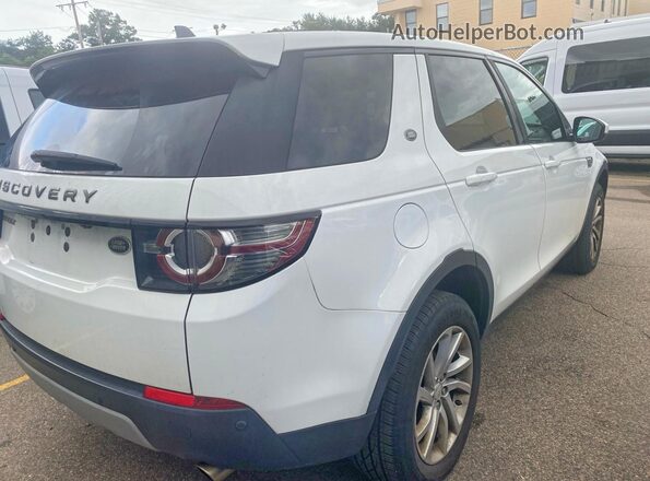 SALCR2BG6GH547951 2016 LAND ROVER DISCOVERY White Vista frontal