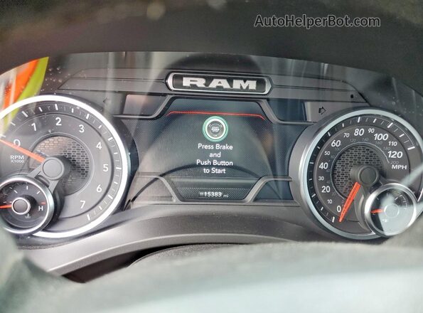 3C6SRFJP3T4175770 2026 RAM 1500 Charcoal Հետևի նստատեղերի տեսք
