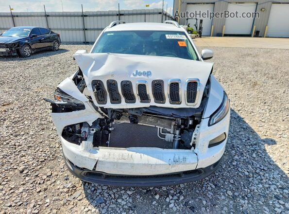1C4PJLCB7HD232982 2017 JEEP CHEROKEE White Вид ззаду