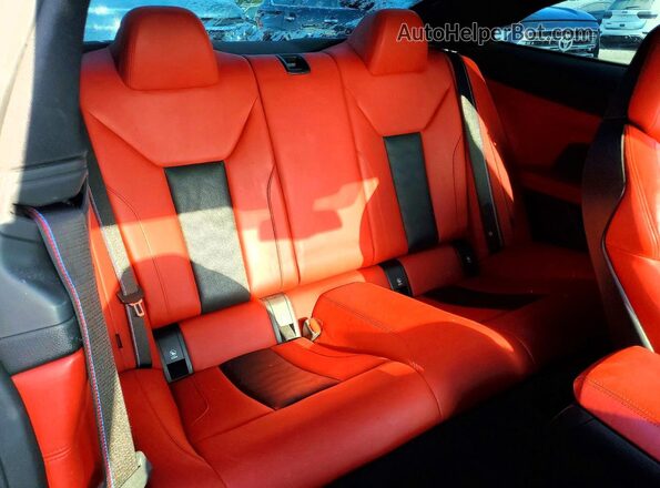 WBS43AZ06PCL38909 2023 BMW M4 Blue Вид задньої частини салону