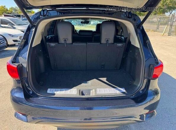 5N1DL0MM9LC538281 2020 INFINITI QX60 Blue Widok naklejki z numerem VIN