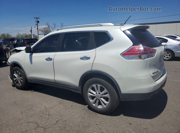 KNMAT2MV0GP636027 2016 NISSAN ROGUE White Tył prawy