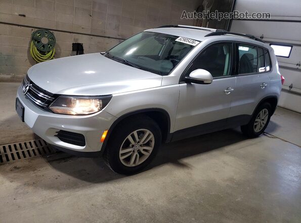 WVGBV7AX0GW604486 2016 VOLKSWAGEN TIGUAN Silver Задня ліва чверть