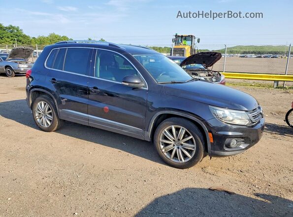 WVGBV7AX0GW515176 2016 VOLKSWAGEN TIGUAN Black Вид спереду