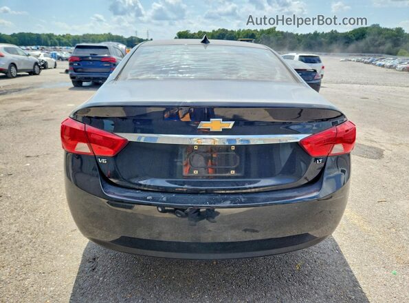 2G1105S35J9178205 2018 CHEVROLET IMPALA Black Front interior view