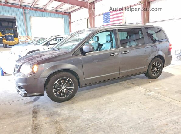 2C4RDGEG5JR249301 2018 DODGE GRAND Серый Задняя левая четверть