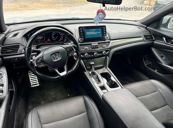 1HGCV1F35LA083799 2020 HONDA ACCORD Silver Vista del salpicadero