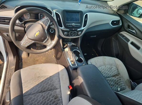 2GNAXREV8J6204327 2018 CHEVROLET EQUINOX Белый Вид щитка приборов