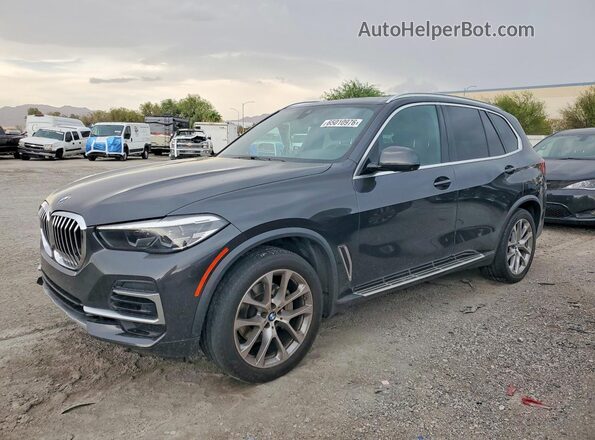 5UXCR4C09P9N44636 2023 BMW X5 Gray Задня ліва чверть