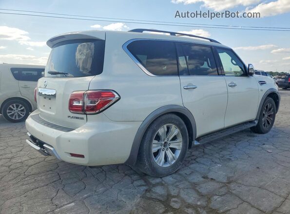 JN8AY2NF0J9330079 2018 NISSAN ARMADA Белый Передняя правая четверть