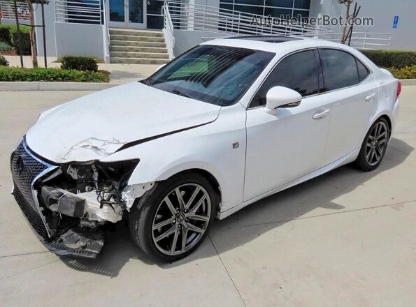 JTHBA1D28G5038420 2016 LEXUS IS White Задня права чверть