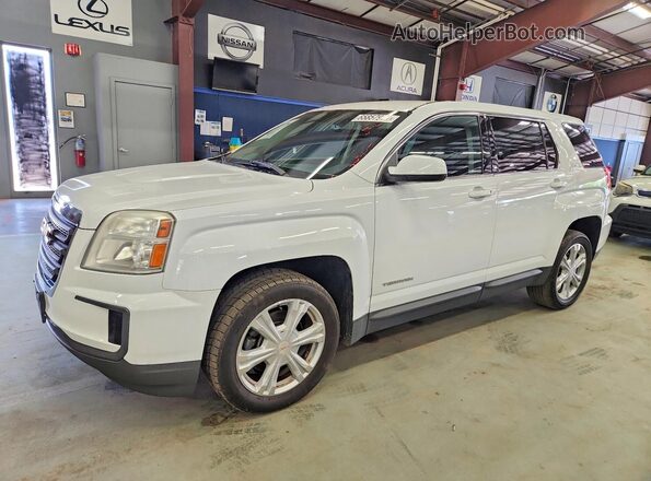 2GKALMEK0H6316258 2017 GMC TERRAIN White Задня ліва чверть