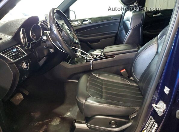 4JGDF6EE8HA981509 2017 MERCEDES-BENZ GLS-CLASS Blue Vista del salpicadero