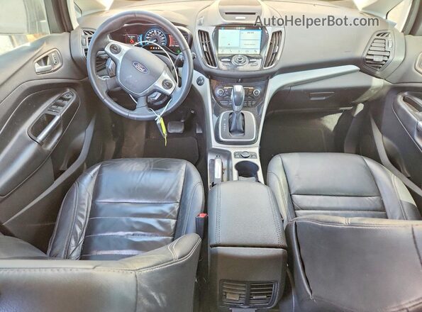 1FADP5CU5GL111716 2016 FORD C-MAX Black Widok zestawu wskaźników