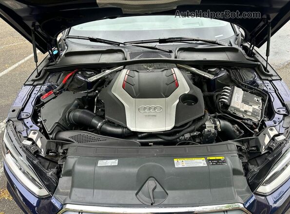WAUC4CF51JA083954 2018 AUDI OTHER Blue Dashboard view