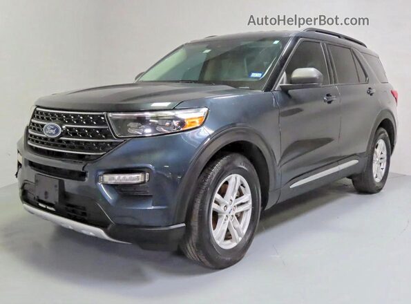 1FMSK7DH6RGA39932 2024 FORD EXPLORER Серый Задняя правая четверть