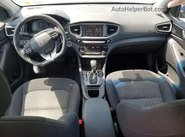 KMHC65LD9KU181808 2019 HYUNDAI IONIQ Blue Вид щитка приладів