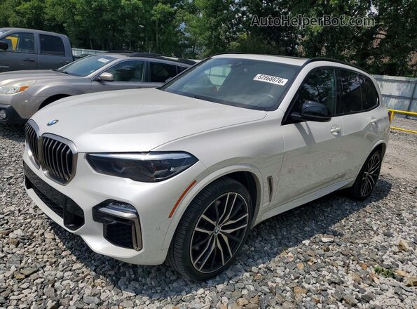 5UXJU4C01LL227744 2020 BMW X5 White Задня ліва чверть