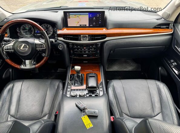 JTJHY7AX4J4261428 2018 LEXUS LX Gray Vista del cuadro de instrumentos