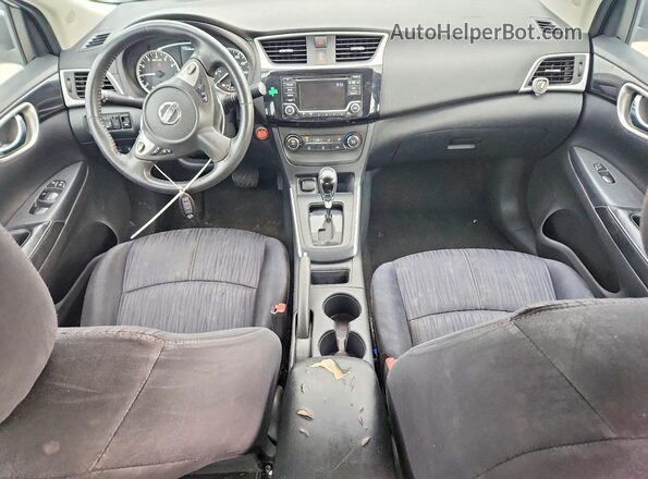 3N1AB7APXGY304510 2016 NISSAN SENTRA Silver Սարքավորումների վահանակի տեսք
