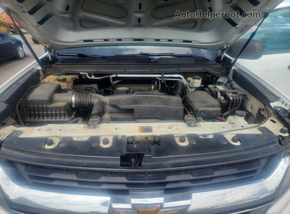 1GCHTBEA2G1381832 2016 CHEVROLET COLORADO White Vista del compartimento del motor