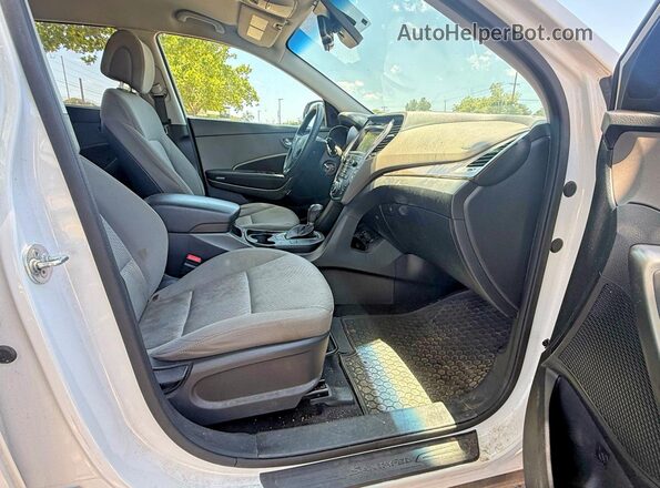 KM8SMDHF2HU219426 2017 HYUNDAI SANTA White Հետևի տեսք