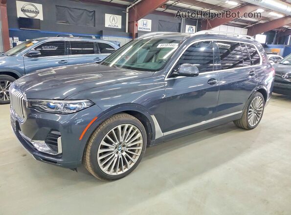 5UXCX4C58KLB39979 2019 BMW X7 Charcoal Trasero izquierdo