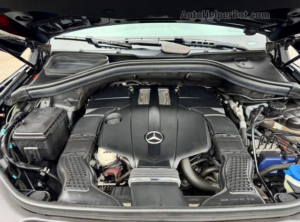 4JGDF6EE2JB151222 2018 MERCEDES-BENZ GLS Black უკანა სავარძლების ხედი