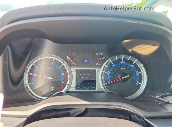 JTEBU5JR4G5388396 2016 TOYOTA 4RUNNER White Вид задніх сидінь