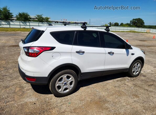 1FMCU0F77JUC89129 2018 FORD ESCAPE Белый Передняя правая четверть