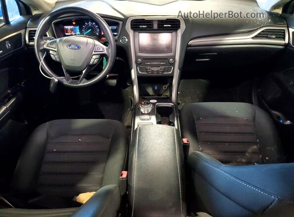 3FA6P0HD8JR223438 2018 FORD FUSION Blue Widok zestawu wskaźników