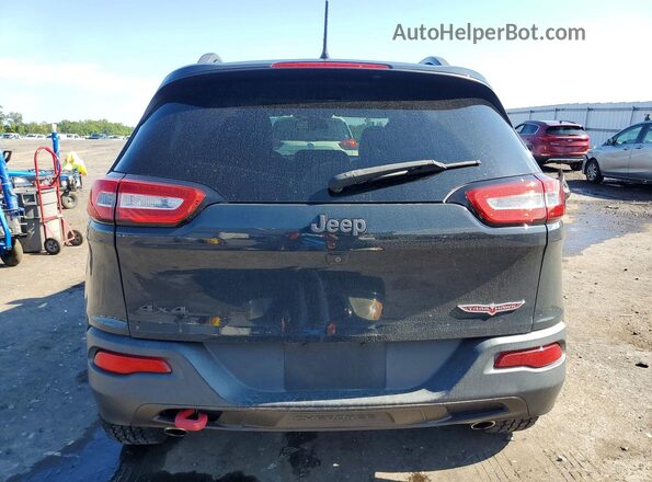 1C4PJMBSXGW252976 2016 JEEP CHEROKEE Blue წინა სალონის ხედი
