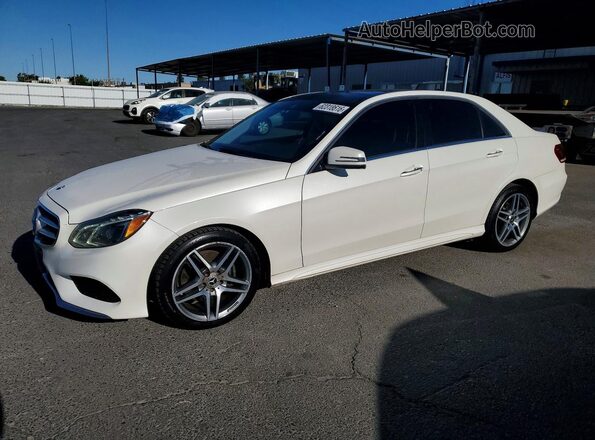 WDDHF6HBXGB254751 2016 MERCEDES-BENZ E White Հետևի ձախ