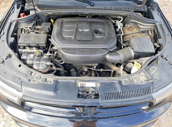 1C4RDJDG3HC737390 2017 DODGE DURANGO Черный Вид наклейки с VIN-кодом