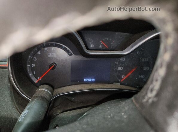 2G1125S37J9166633 2018 CHEVROLET IMPALA Blue Вид задніх сидінь