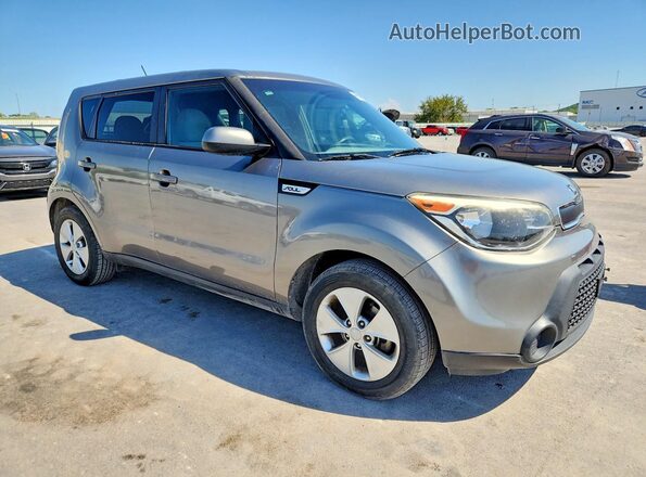 KNDJN2A20G7320695 2016 KIA SOUL Серый Вид спереди