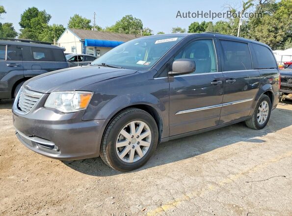 2C4RC1BG8GR165728 2016 CHRYSLER TOWN Charcoal Հետևի ձախ