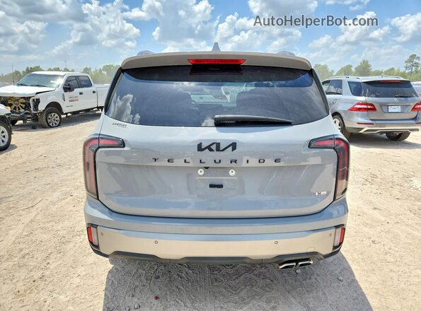 5XYP5DGC7PG369451 2023 KIA TELLURIDE Gray Vista interior delantera