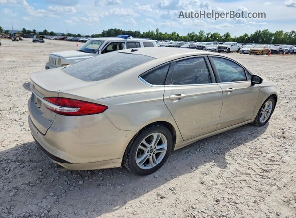 3FA6P0H72JR196540 2018 FORD FUSION Beige Առջևի աջ