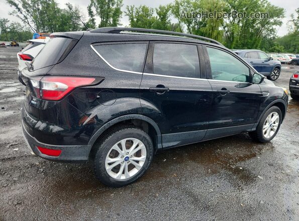 1FMCU9GDXJUB17136 2018 FORD ESCAPE Black წინა მარჯვენა