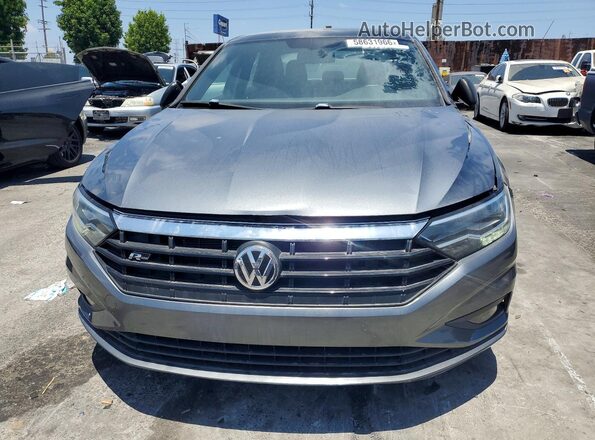 3VWC57BU5KM053300 2019 VOLKSWAGEN JETTA Gray Հետևի տեսք
