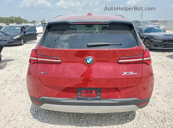 5UX53GP07T9199476 2026 BMW X3 Red Вид салону спереду