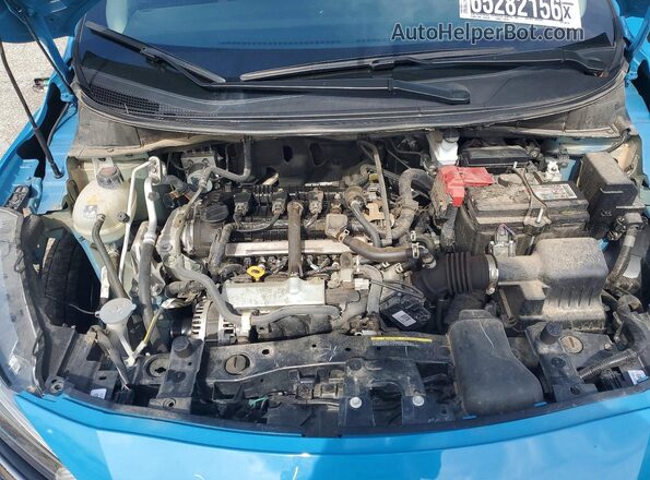 3N1CN8FV6SL836176 2025 NISSAN VERSA Blue Vista del compartimento del motor