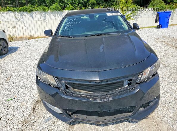 1G1105S37HU187484 2017 CHEVROLET IMPALA Черный Вид сзади